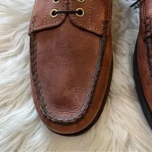 Gokey | Shoes | Gokey Brown Leather Lace Up Vibram Sole  display picture 2